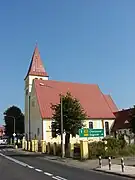 Jesu Hellige Hjertes Kirke, bygget i 1914