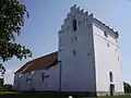 Drigstrup Kirke fra nordvest