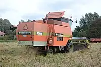 40 år gammel Dronningborg D3000 i aktion september 2023