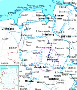 Dümmers beliggenhed