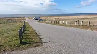 Ebbevejen set fra Ribediget