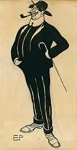 Eigil Petersen, før 1917