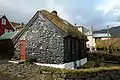 Typisk færøsk fiskehus