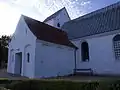 Eltang kirke våbenhus