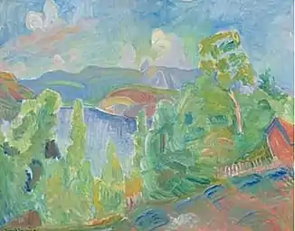 Sommer i Holmsbu, 1937