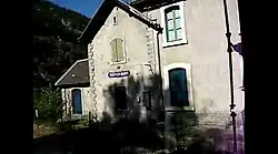 Thuès-les-Bains, stationen i Thuès-Entre-Valls