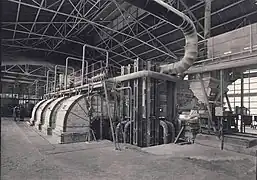 Smelteovnen i Glasværket i Boldești (1969)