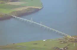 Den sydlige Farøbro, indviet i 1985