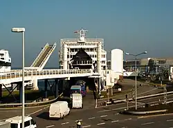 Færgelejet i Puttgarden