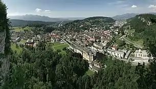 Feldkirch, Udsigt fra Stadtschrofen