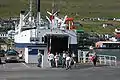 Indtil 2006 sejlede bilfærgen M/F Dúgvan fra Leirvík til Klaksvík