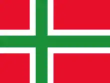 Anden udgave af Bornholmsflaget