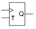 T-type flip-flop.