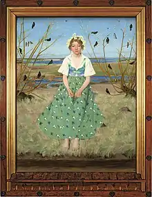 Harald Slott-Møller, Foråret, 1896.