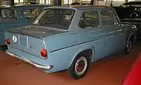 Bagende af Ford Anglia Torino 105E
