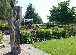 Runestenen i Frövi centrum