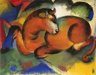 Den røde tyr, 1912Pusjkinmuseet i Moskva