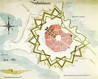 Fredrikshamn på Ålandsøerne 1720