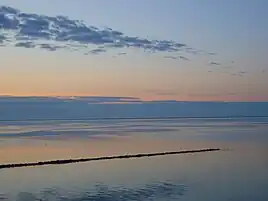 Kogen set fra Hindenburgdæmningen