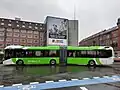 Volvo ledbus på Linje 41 på Østre Stationsvej
