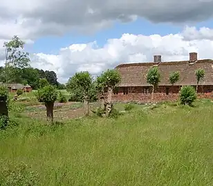 Kålgården lå i læ for vestenvinden