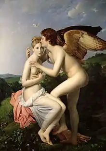 Amor kysser Psyke, 1798. Louvre