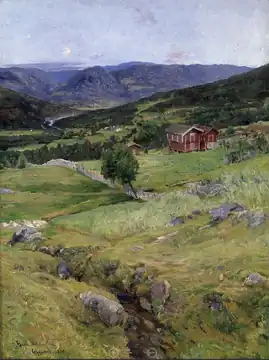 Aften i Eggedal, 1888 (Sigdal kommune)