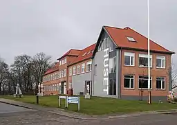 Give Rådhus, nu bibliotek og kulturhus