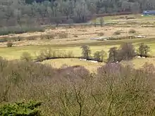 Gjern Å set fra Store Troldhøj