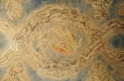 Loftmaleri (beskåret)