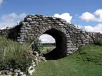 En af Gråborgs portåbninger.