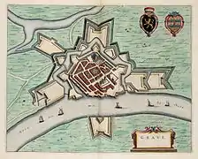 Grave in de 17e eeuw