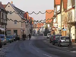 Hovedgaden i Großwallstadt