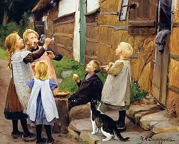 Sæbebobler, 1906, privateje