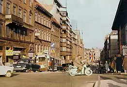 Hamngatan mod øst (1956).