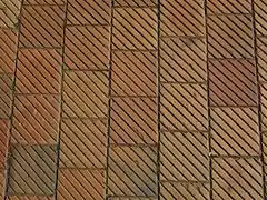 Hasle klinker, fortov i Hasle by