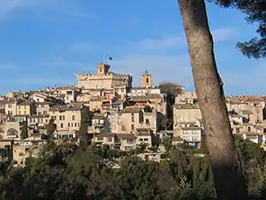 Château Grimaldi i startbyen Cagnes-sur-Mer