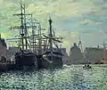 Le Bassin du Commerce, Le Havre, 1874