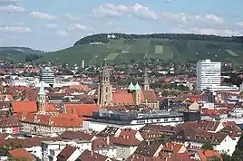 Udsigt over Heilbronn