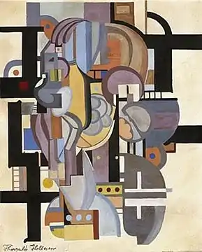 Udkast til vægmaleri, mural(år ikke oplyst)