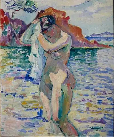 Badende kvindeAf Henri Manguin, 1906