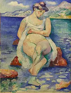 Badende kvinde, 1906La Baigneuse