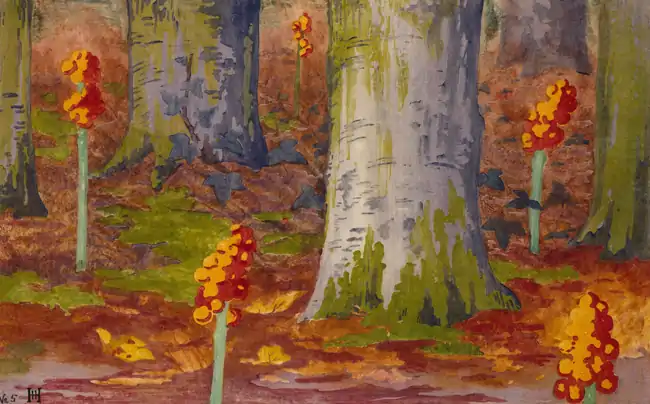 Dansk Ingefær i japansk træsnitstil, 1899