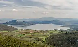 Del af Yliki, nord for Thiva