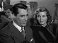 Cary Grant og Ingrid Bergman i  Notorious! fra 1946.