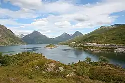 Innerfjorden set fra Haukøya