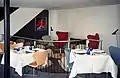 Interiør på Restaurant Jacobsen i Klampenborg 2000.