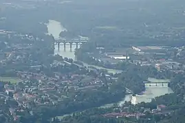 Start af det nedre løb ved Gorizia