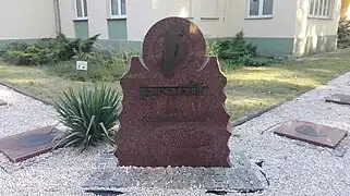 Mindesmærke for det tidligere vinylpladepresseri