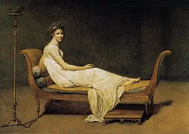 Jacques-Louis David, Madame Récamier, 1800, Louvre
